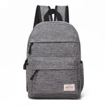 Sac à dos universel multifonction en toile pour ordinateur portable, épaule, sac étudiant pour 13-15 pouces, Taille : 36x25x10cm