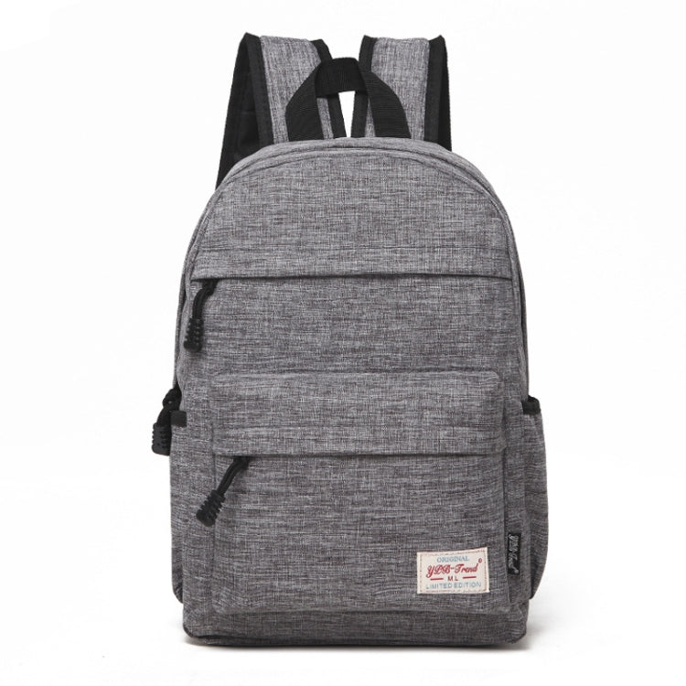 Sac à dos universel multifonction en toile pour ordinateur portable, épaule, sac étudiant pour 13-15 pouces, Taille : 36x25x10cm