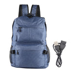 Sac à dos universel multifonction en toile pour ordinateur portable, épaule, sac étudiant pour 13-15 pouces, Taille : 36x25x10cm