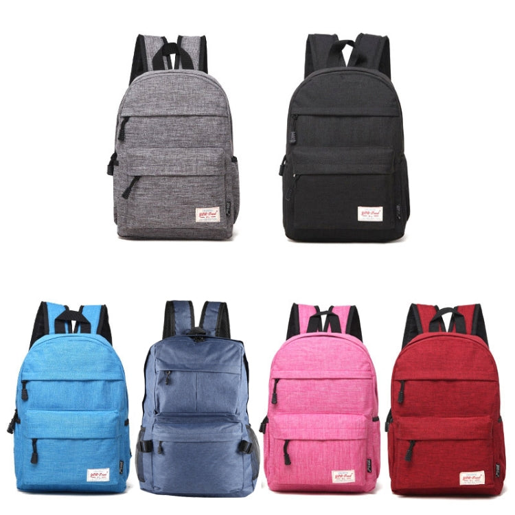 Sac à dos universel multifonction en toile pour ordinateur portable, épaule, sac étudiant pour 13-15 pouces, Taille : 36x25x10cm