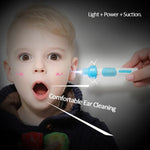Nettoyeur d'Oreilles Électrique pour Enfants Gleamy, Dispositif Doux et Efficace pour Nettoyage des Oreilles, Nettoyeur d'Oreilles