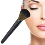 Outils de maquillage brosse à poudre blush, manche en bois, tête douce, fond de teint, tampon