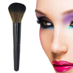 Outils de maquillage brosse à poudre blush, manche en bois, tête douce, fond de teint, tampon