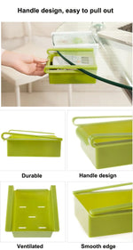 Étagère de rangement pour couche de conservation de réfrigérateur style tiroir