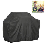 Housse de protection carrée pour barbecue, en tissu Oxford 210D, imperméable, anti-UV, anti-poussière, pour barbecue au charbon de bois, taille : 190x70x117cm