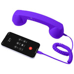 Combiné téléphonique rétro anti-radiations avec prise micro Type-C, Type-C