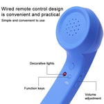 Combiné téléphonique rétro anti-radiations avec prise micro Type-C, Type-C