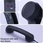 Combiné téléphonique rétro anti-radiations avec prise micro Type-C, Type-C