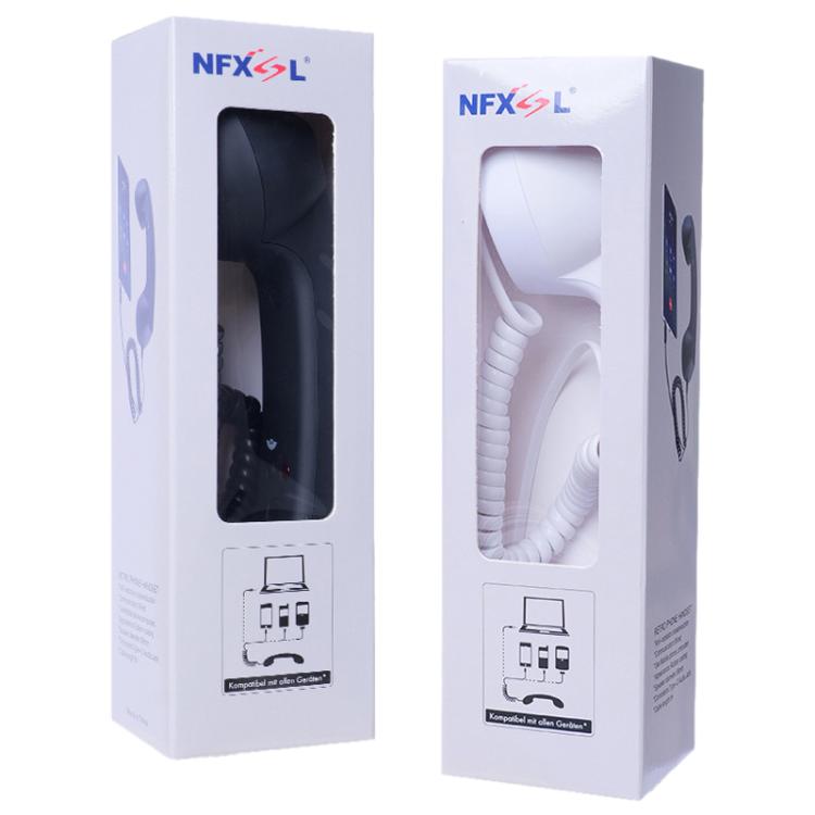 Combiné téléphonique rétro anti-radiations avec prise micro Type-C, Type-C
