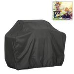 Sac de protection carré pour barbecue en tissu Oxford 210D imperméable, anti-poussière et anti-UV pour extérieur, Housse pour barbecue au charbon, Taille : 145x61x117cm, Taille : 145x61x117cm