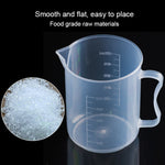 Flacon en plastique PP de 500 ml, gobelet doseur numérique, cylindre gradué, verre doseur, outils de laboratoire, 500 ml