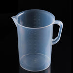 5000 ml Flacon en plastique PP de qualité alimentaire, tasse à mesurer numérique, cylindre gradué, outil de laboratoire en verre, 5000 ml