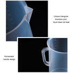 5000 ml Flacon en plastique PP de qualité alimentaire, tasse à mesurer numérique, cylindre gradué, outil de laboratoire en verre, 5000 ml