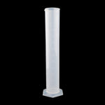 Cylindre gradué en plastique PP avec bec verseur et base hexagonale de 1000 ml, 1000ml