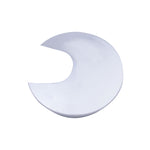 2 PCS Cache Trou Rond en Alliage de Zinc pour Bureau Ordinateur, Diamètre du Trou : 35mm (Or Brillant), 35mm Noir Mat, 35mm Argent Mat, 35mm Acier Brossé, 35mm Or Brillant, 35mm Bronze Vert, 35mm Bronze Rouge