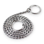 Collier étrangleur pour animaux de compagnie de 65 cm, collier pour animaux de compagnie, sangle de cou pour chien, collier de chien, chaîne serpent, collier de chien, 65 cm