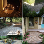 Moule Manuel en Plastique pour Route en Béton, Moule DIY pour Pavé de Jardin, Moule pour Pavé de Jardin