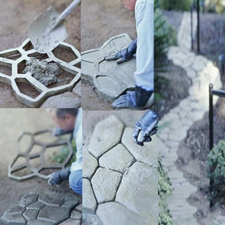 Moule Manuel en Plastique pour Route en Béton, Moule DIY pour Pavé de Jardin, Moule pour Pavé de Jardin