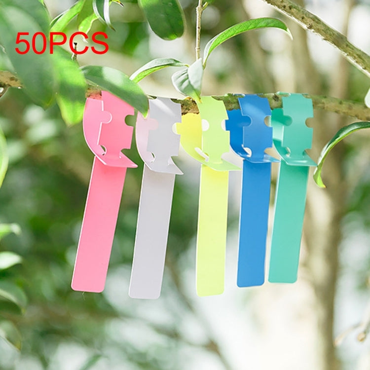 50 Étiquettes Étanches Étiquette Florale pour Plantes Étiquette de Jardinage, Livraison Couleur Aléatoire, Étiquette de Plante 2