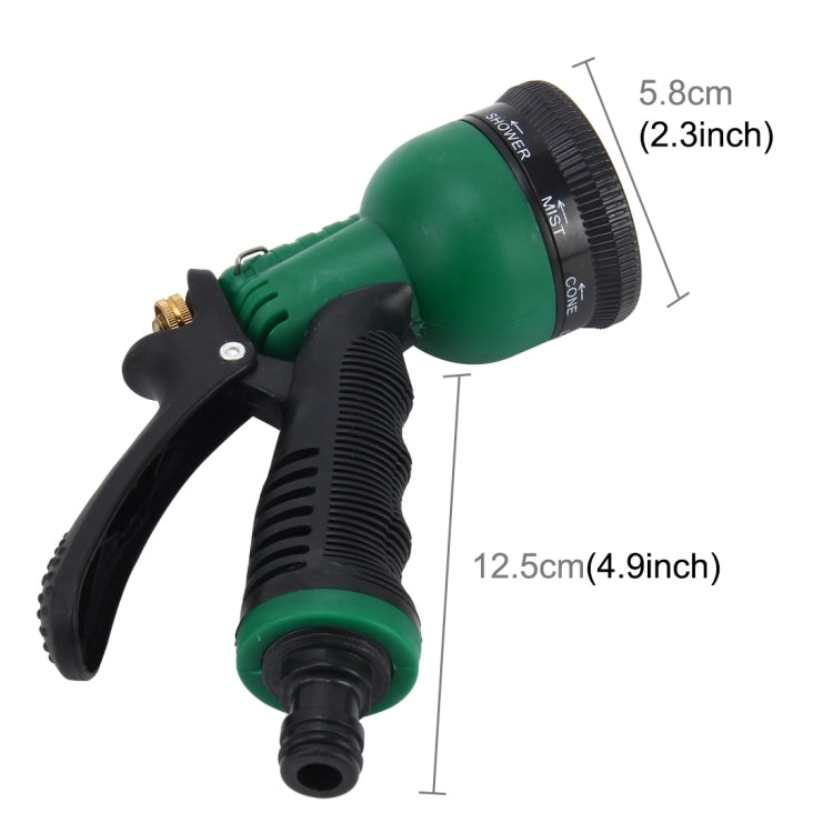 Pistolet d'Arrosage de Jardin Multifonction 8 Fonctions Pistolet Pulvérisateur Pistolet d'Arrosage, 8 Fonctions