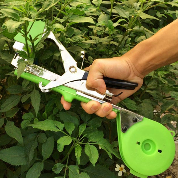 Outil de Ruban Agricole Machine à Attacher à Main Outil de Ruban pour Plantes de Jardin Machine à Ruban Adhésif, Machine à Ruban Adhésif (Vert), Machine à Ruban Adhésif (Jaune)