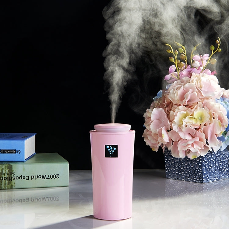 Petit humidificateur 3 2W avec humidimètre, instrument d'hydratation avec veilleuse LED, Capacité du réservoir d'eau : 260ml
