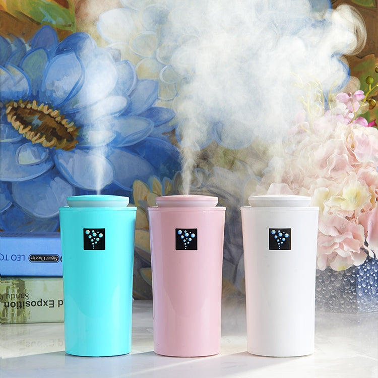 Petit humidificateur 3 2W avec humidimètre, instrument d'hydratation avec veilleuse LED, Capacité du réservoir d'eau : 260ml