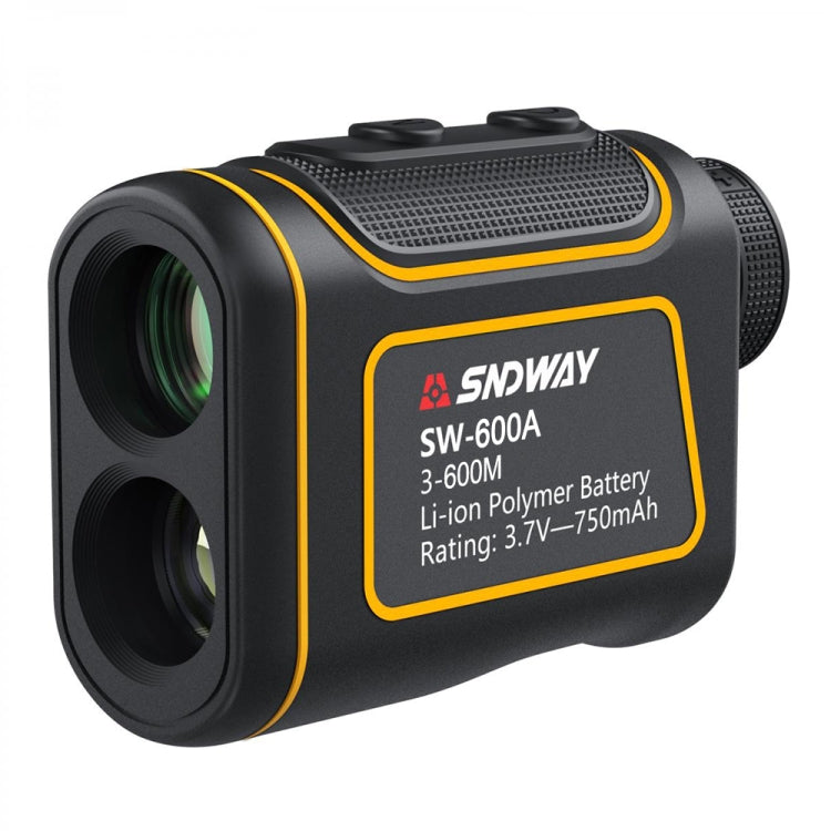 SNDWAY SW600A Télémètre télescopique portable étanche pour extérieur, Mesure de distance 600m, 600m