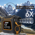 SNDWAY SW600A Télémètre télescopique portable étanche pour extérieur, Mesure de distance 600m, 600m
