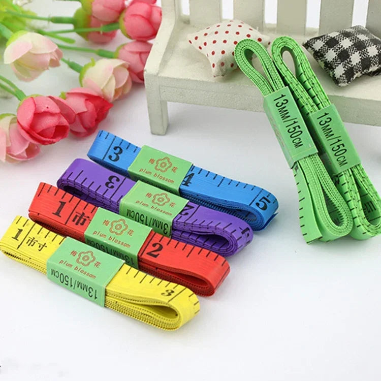 20 PCS Mètre ruban souple multifonction de 1,5 m de long, livraison couleur aléatoire, C03-11