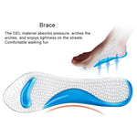 Semelles orthopédiques en gel de silicone pour femmes, soutien de la voûte plantaire, prévention du pied plat, cocon pour pieds, coussinet pour chaussures à talons hauts, livraison couleur aléatoire