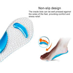 Semelles orthopédiques en gel de silicone pour femmes, soutien de la voûte plantaire, prévention du pied plat, cocon pour pieds, coussinet pour chaussures à talons hauts, livraison couleur aléatoire