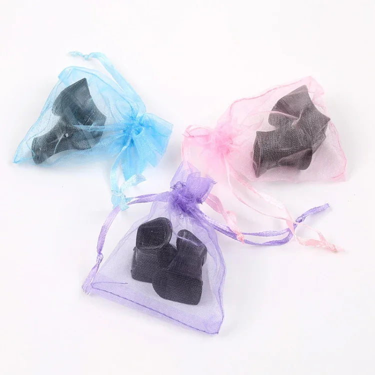 5 paires de bouchons antidérapants en PVC résistants pour chaussures à talons hauts, Taille : M, Livraison couleur aléatoire, Taille : M