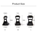 5 paires de bouchons antidérapants en PVC résistants pour chaussures à talons hauts, Taille : L, Livraison couleur aléatoire, Taille : L