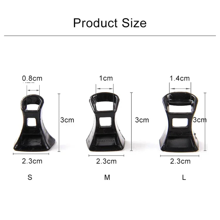 5 paires de bouchons antidérapants en PVC résistants pour chaussures à talons hauts, Taille : L, Livraison couleur aléatoire, Taille : L