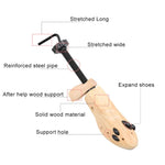 Élargisseur de chaussures unisexe en bois de pin, support fixe ajustable, Taille : S (34-37 pointures), Taille : S (34-37 pointures)