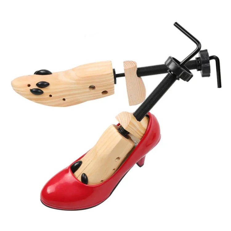 Élargisseur de chaussures unisexe en bois de pin, support fixe ajustable, Taille : S (34-37 pointures), Taille : S (34-37 pointures)