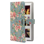 Album photo exquis à insérer DIY en PU mini créativité motif rose 3 pouces 32 pages pour Polaroid, Rose