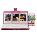 Motif flamant rose 3 pouces DIY PU Mini Créativité Type d'insertion 32 pages Album photo exquis pour Polaroid, Flamant rose