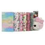 Motif flamant rose 3 pouces DIY PU Mini Créativité Type d'insertion 32 pages Album photo exquis pour Polaroid, Flamant rose