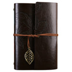 Carnet de Voyage à Feuilles Mobiles Motif Feuilles d’Automne Rétro Créatif, Taille : S, S