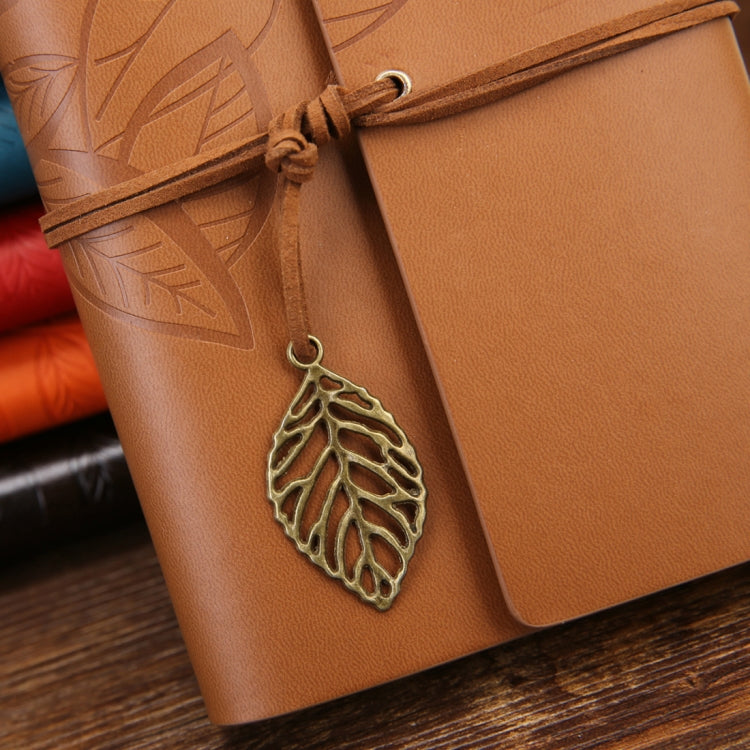 Carnet de Voyage à Feuilles Mobiles Motif Feuilles d’Automne Rétro Créatif, Taille : S, S