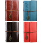 Carnet de Voyage à Feuilles Mobiles Motif Feuilles d’Automne Rétro Créatif, Taille : S, S