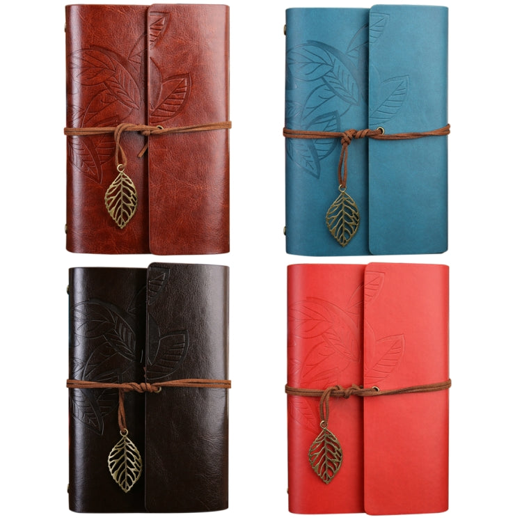 Carnet de Voyage à Feuilles Mobiles Motif Feuilles d’Automne Rétro Créatif, Taille : S, S