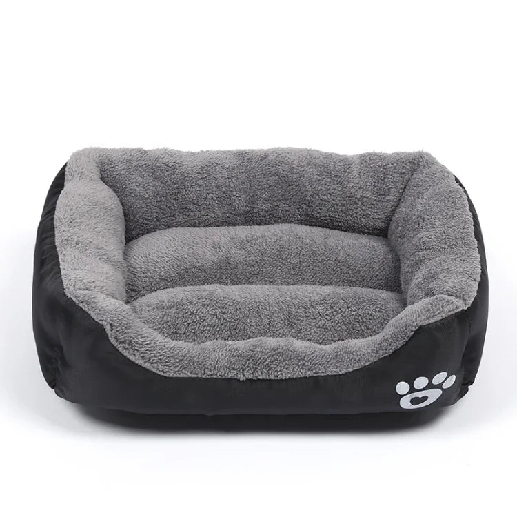 Tapis de chenil pour chien de compagnie chaud véritable quatre saisons Tapis pour chien Teddy Pomerang, taille: L, 66 × 50 × 14 cm, taille: L