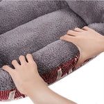 Tapis de chenil pour chien de compagnie chaud véritable quatre saisons Tapis pour chien Teddy Pomerang, taille: L, 66 × 50 × 14 cm, taille: L