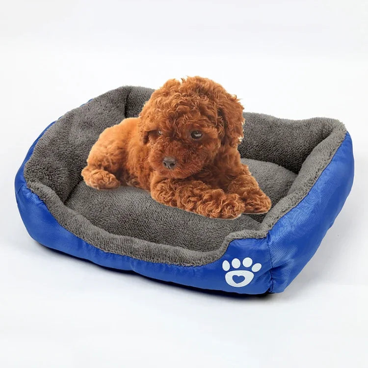 Niche pour chien en peluche chaude et authentique Candy Color Four Seasons, taille : S, 43×32×10cm, taille : S