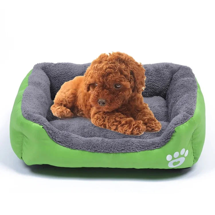Niche pour chien en peluche chaude et authentique Candy Color Four Seasons, taille : S, 43×32×10cm, taille : S