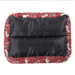 Tapis de Chenil pour Chien Chaud Véritable Animal Grain Quatre Saisons, Taille : S, 43×32×10cm