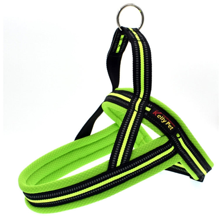 Harnais de poitrine réfléchissant en polyester A7 pour chiens de compagnie, laisse de traction pour grands chiens, collier de corde de sécurité, taille : XS, 2.0*42*50cm, taille : XS, 2.0*42*50cm